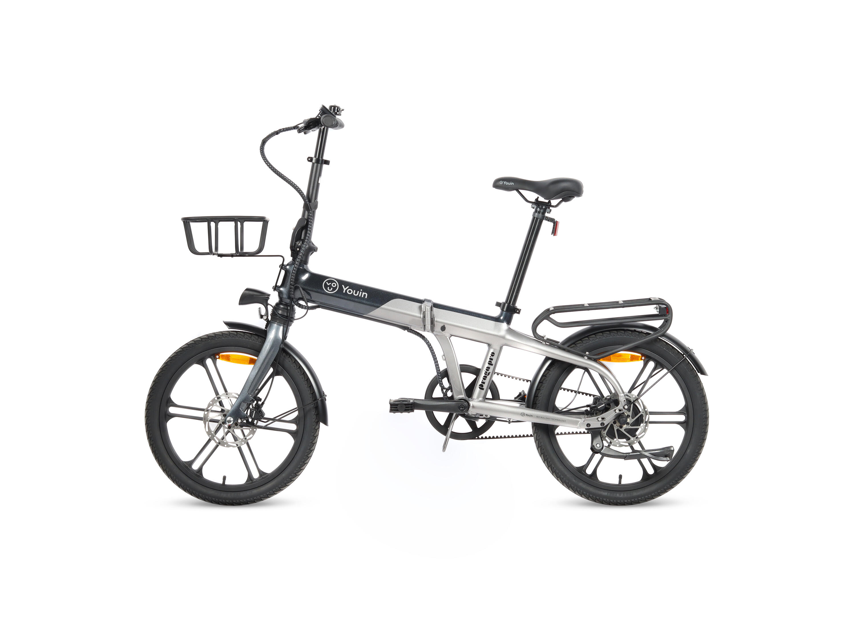 Bicicletta elettrica pieghevole FAT YOUIN Praga Pro BK1850 20" 250W 60km 3/7