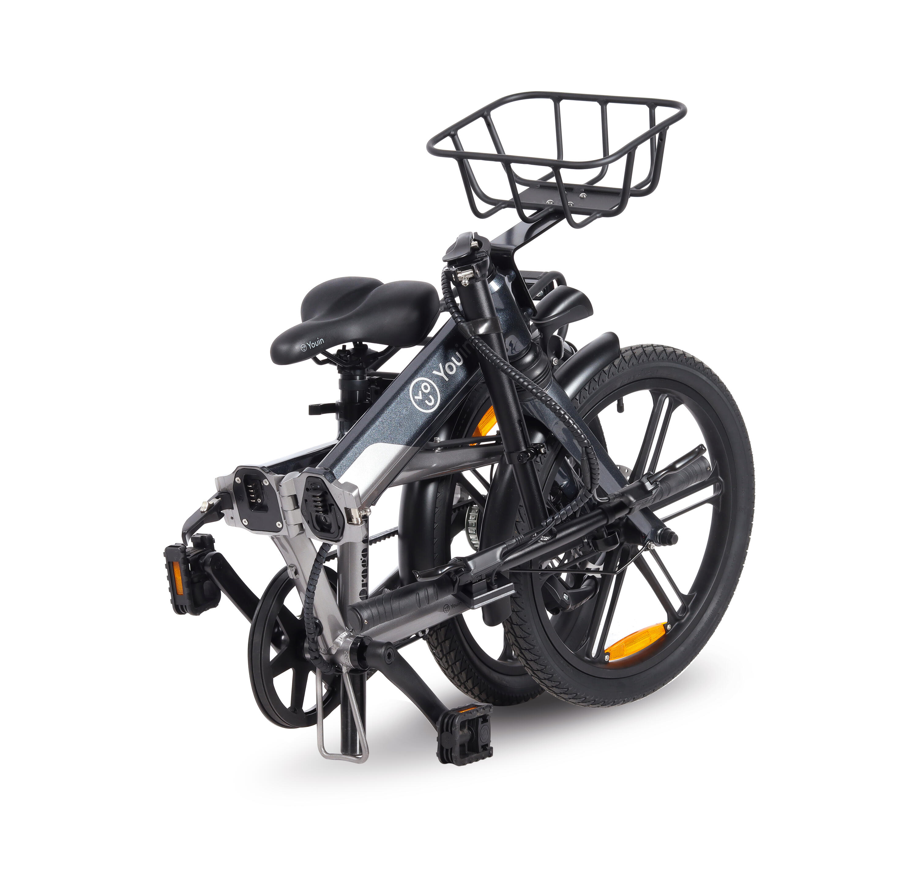 Bicicletta elettrica pieghevole FAT YOUIN Praga Pro BK1850 20" 250W 60km 2/7