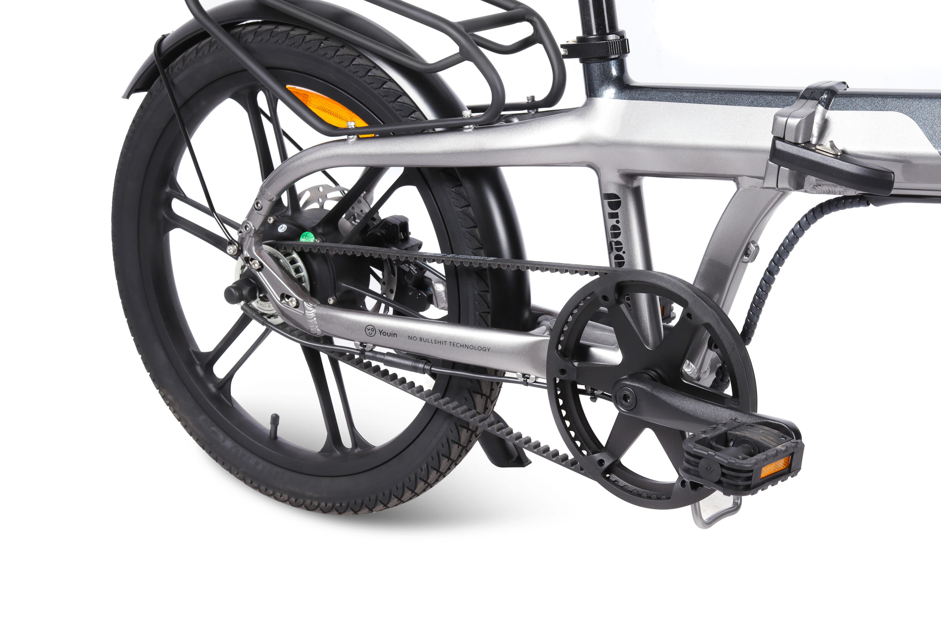 Bicicletta elettrica pieghevole FAT YOUIN Praga Pro BK1850 20" 250W 60km 7/7