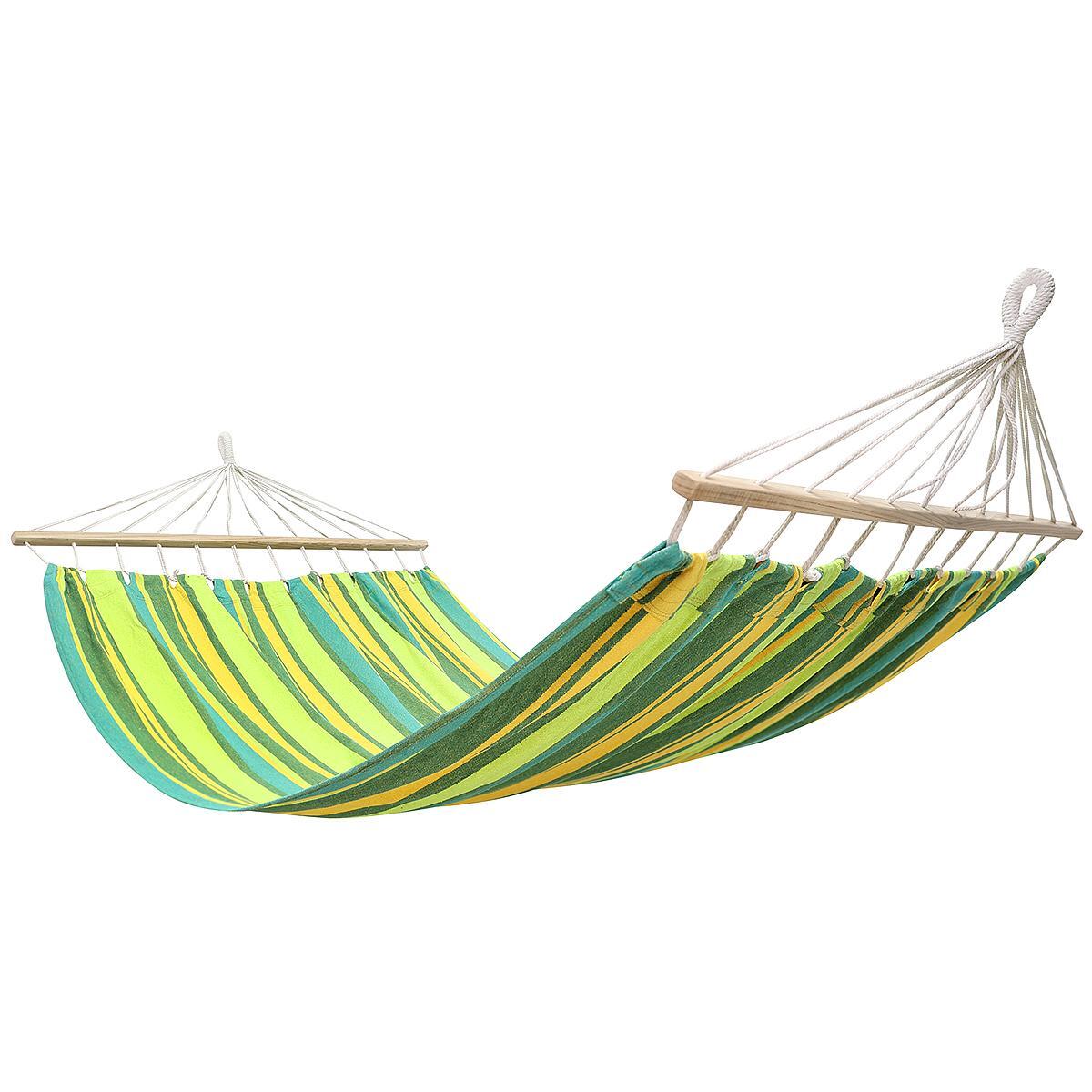 Hamak Enero Camp 2 osobowy 200X150CM z drążkiem 4/7