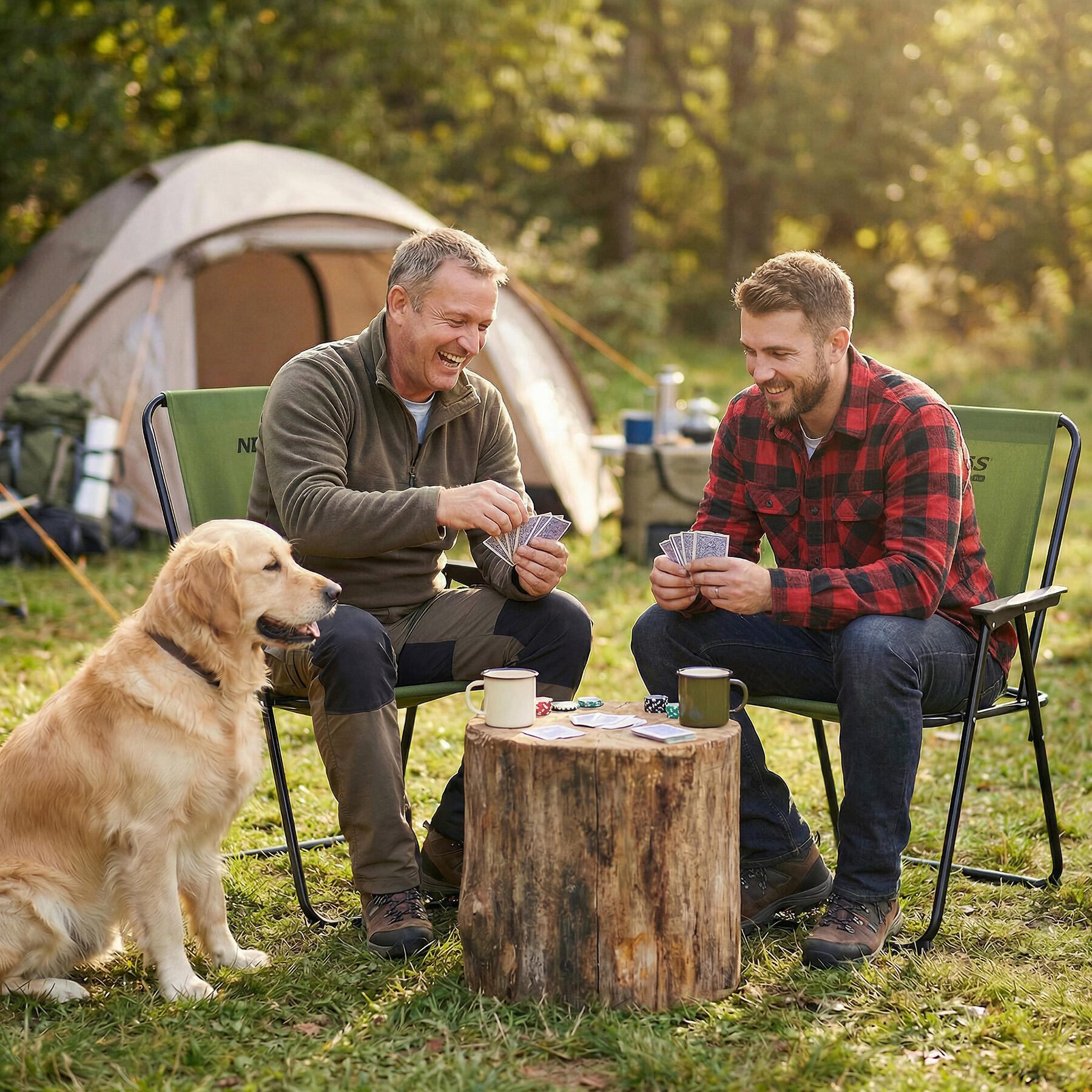 Klappbarer Campingstuhl NC3503 NILS CAMP 2/7