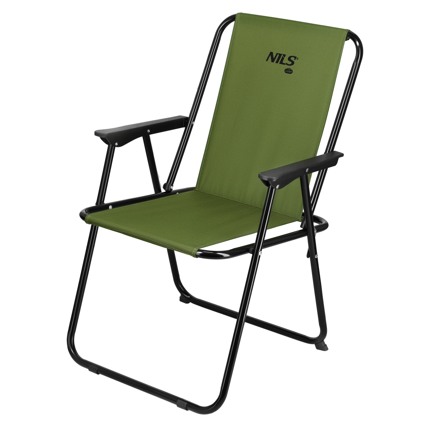 Scaun de camping pliabil verde NILS CAMP NC3503