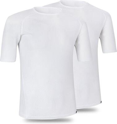 Ondershirt ultralight mesh 2pack zomer wit gripgrab unisex - maat m