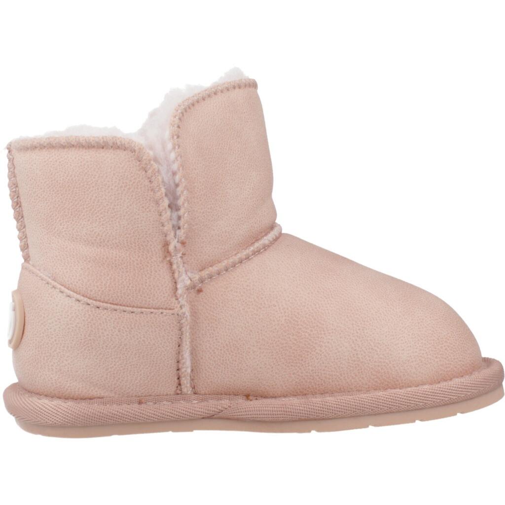 Botas de bebés estilo australianas con forro y diseño respetuoso Rosa 4/5