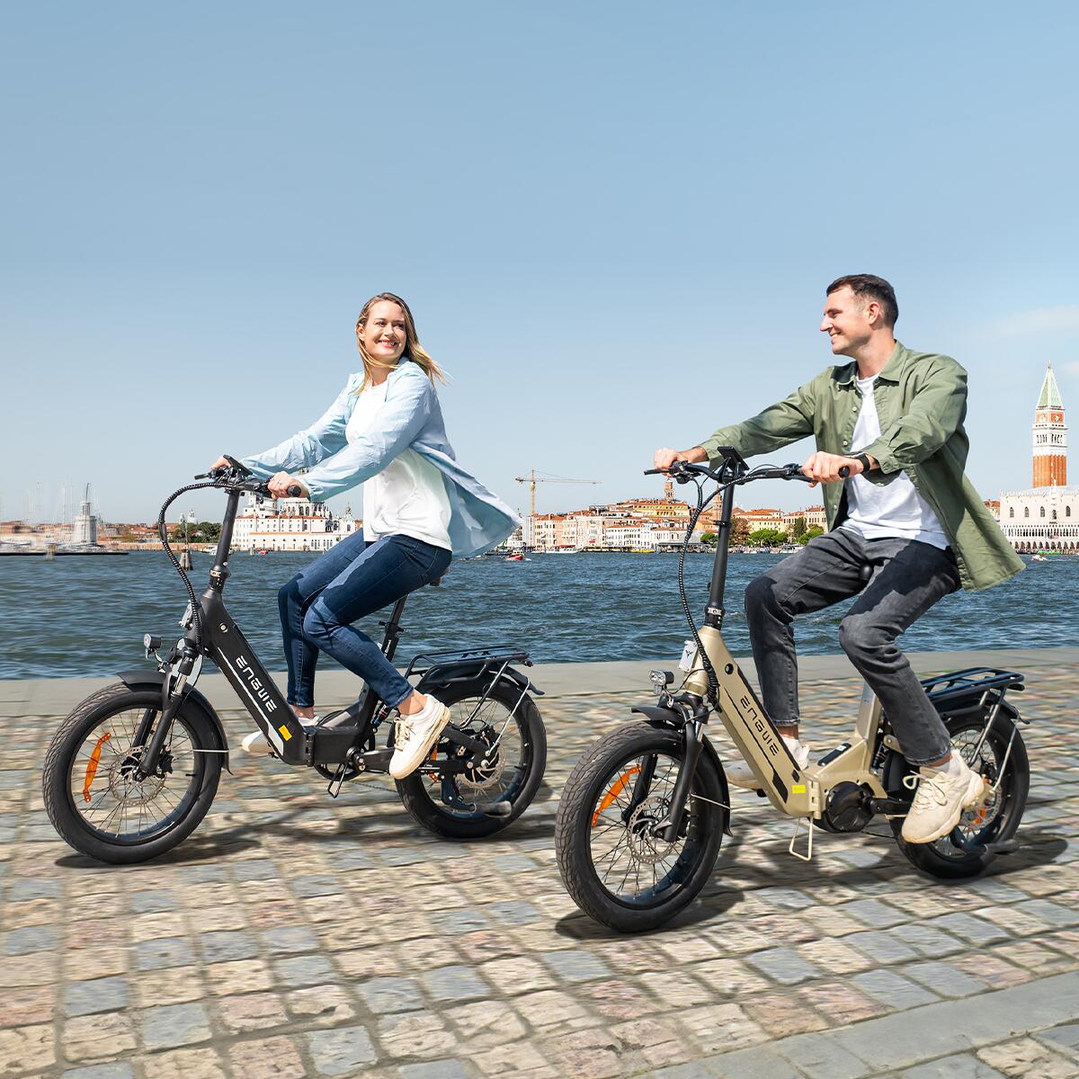Bicicleta eléctrica compacta ENGWE L20 3.0 Pro, par motor de 100 Nm 5/7
