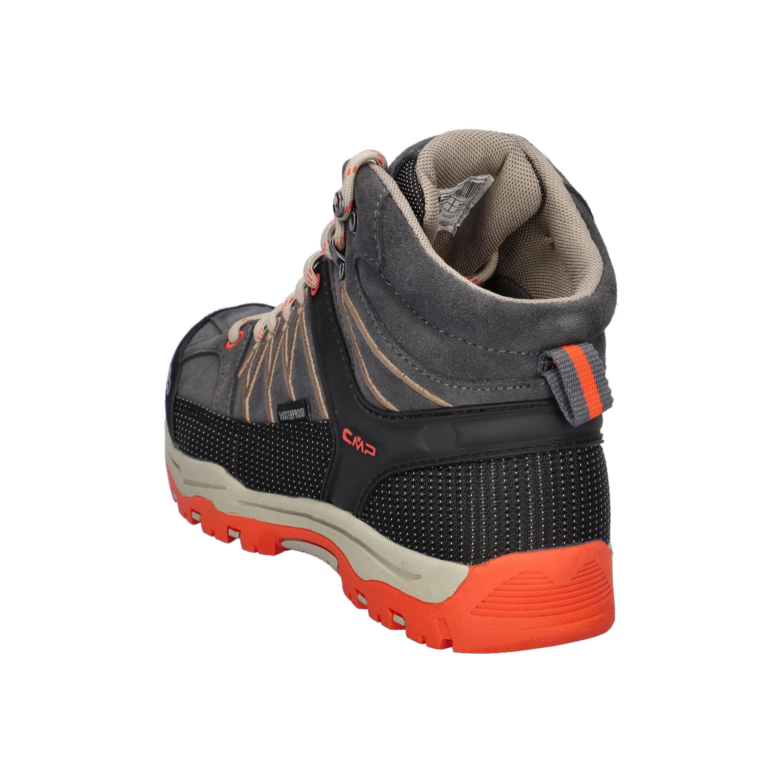 Chaussures de randonnée pour enfants RIGEL MID, en cuir imperméable 12/15