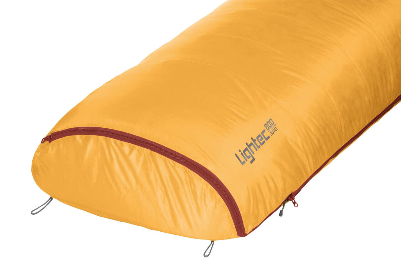 Saco de Dormir de Plumón Ferrino Lightec 800 Amarillo 2/5