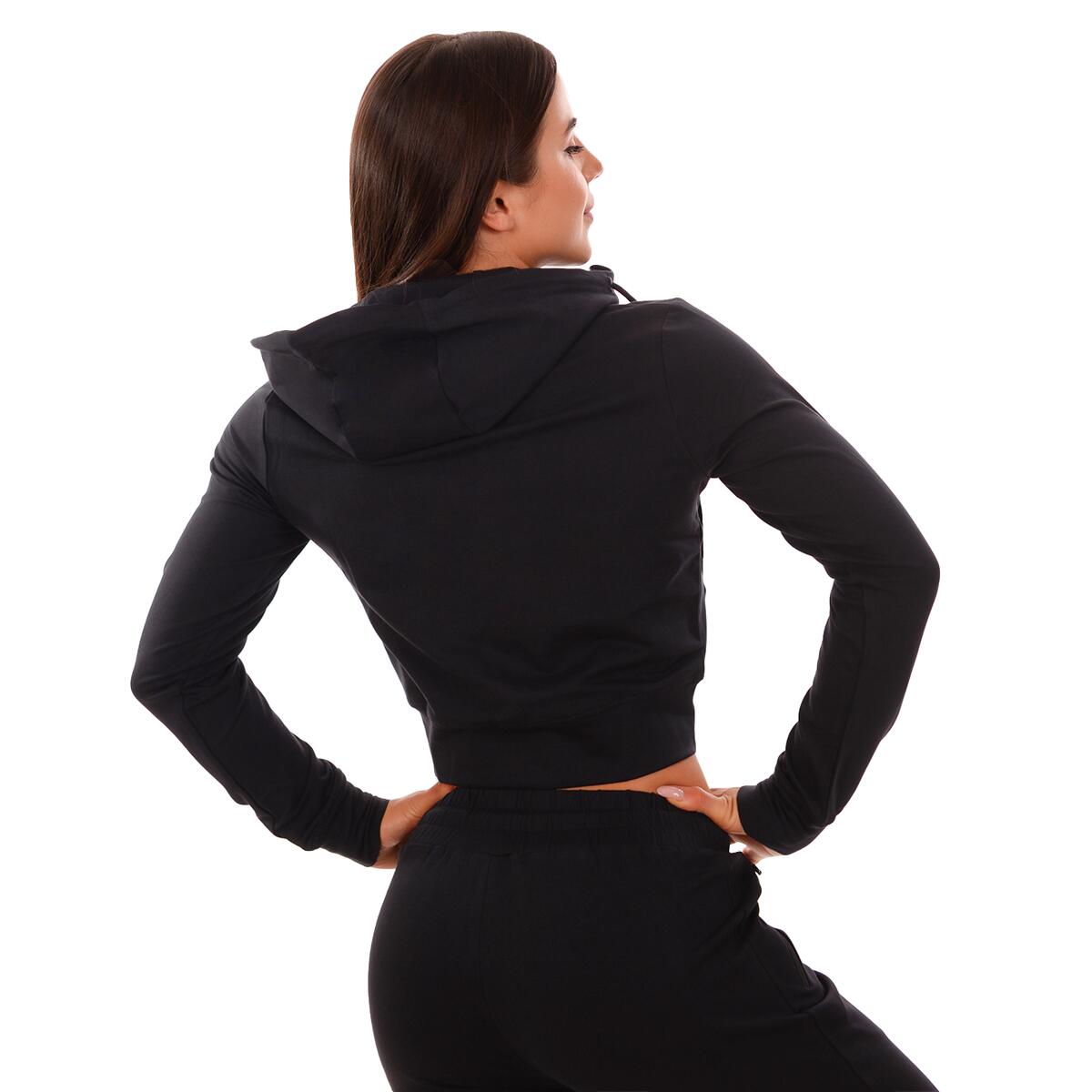 Bluza damska fitness z kapturem na zamek TRN 6/7