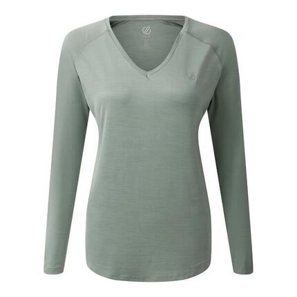 Chemise Manches Longues Fitness - Discern noir femme