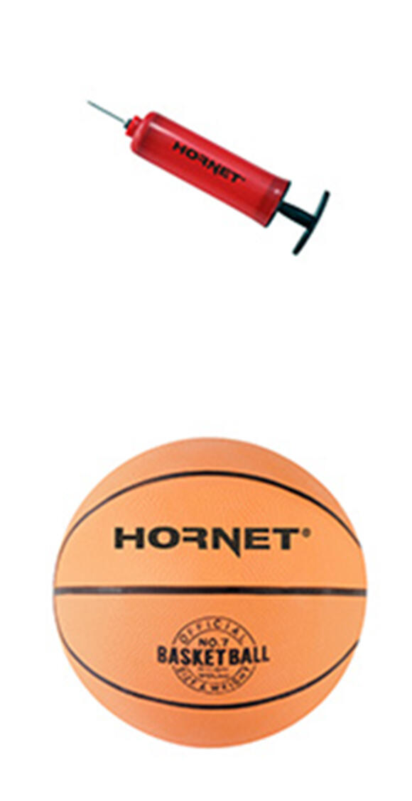 Hudora Basketballständer Hornet 71625 m. Ball u. Pumpe 3/3
