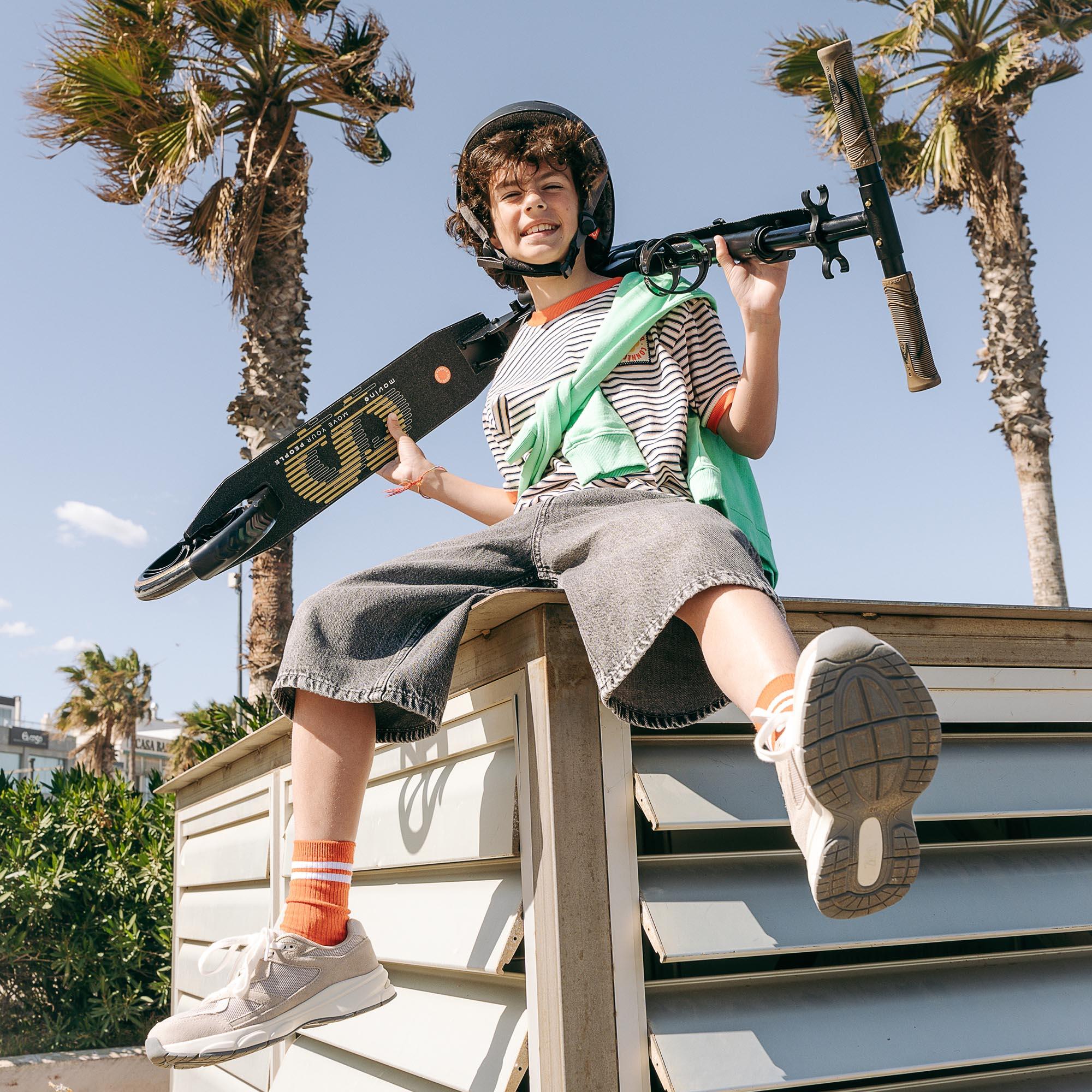 Patinete urbano para niños, jóvenes y adultos Movino Infinity Gold 4617 3/8