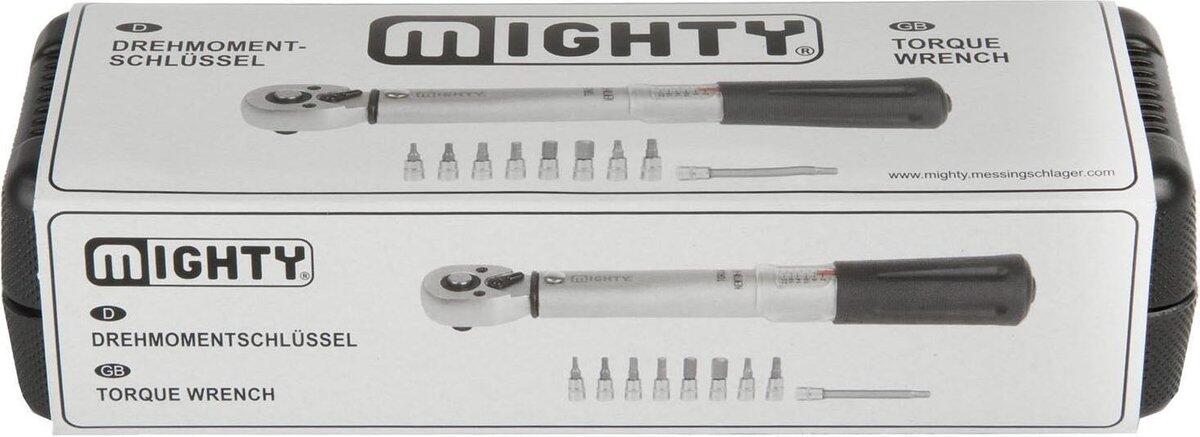 Juego de llaves dinamométricas Mighty 1/4 2-24 Nm 6/7