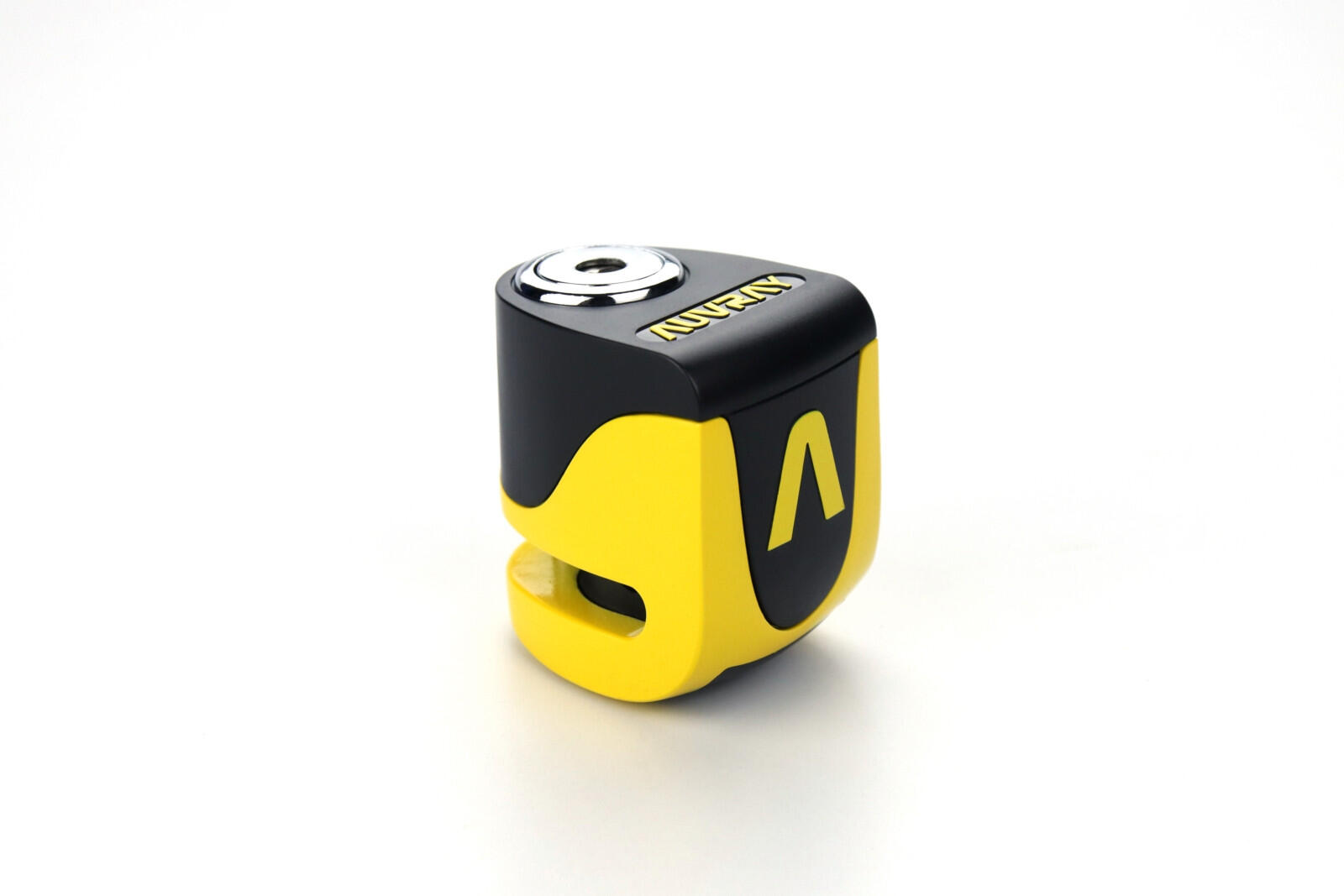 Skuterowa blokada na tarczę z alarmem B-LOCK 06 MINI - żółto-czarna AUVRAY 4/7
