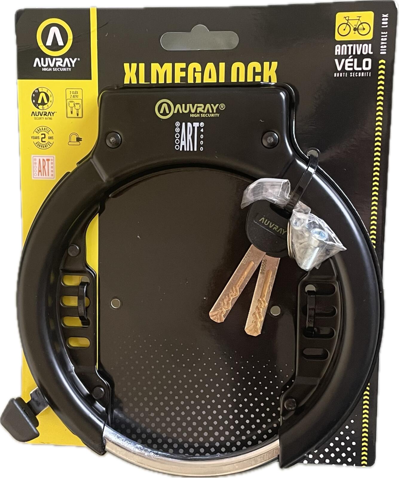 Blokada tylnego koła roweru XL MEGA LOCK (klasa ART) AUVRAY 3/3