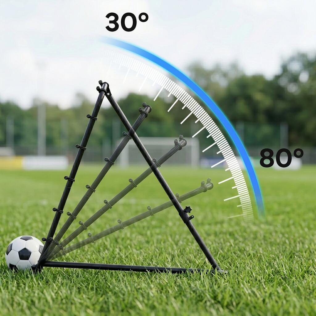Rebounder de fútbol regulable – Entrenamiento en interior y exterior 4/7