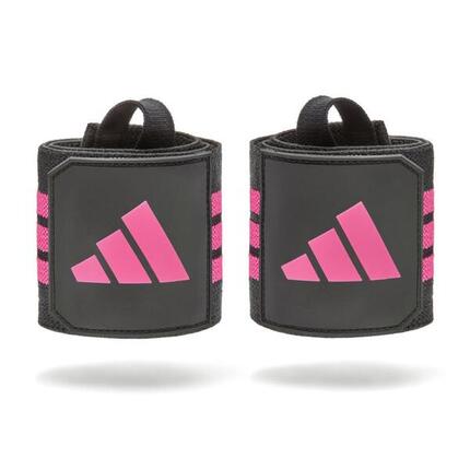 Bandages pour poignets Adidas - Noir/Rose