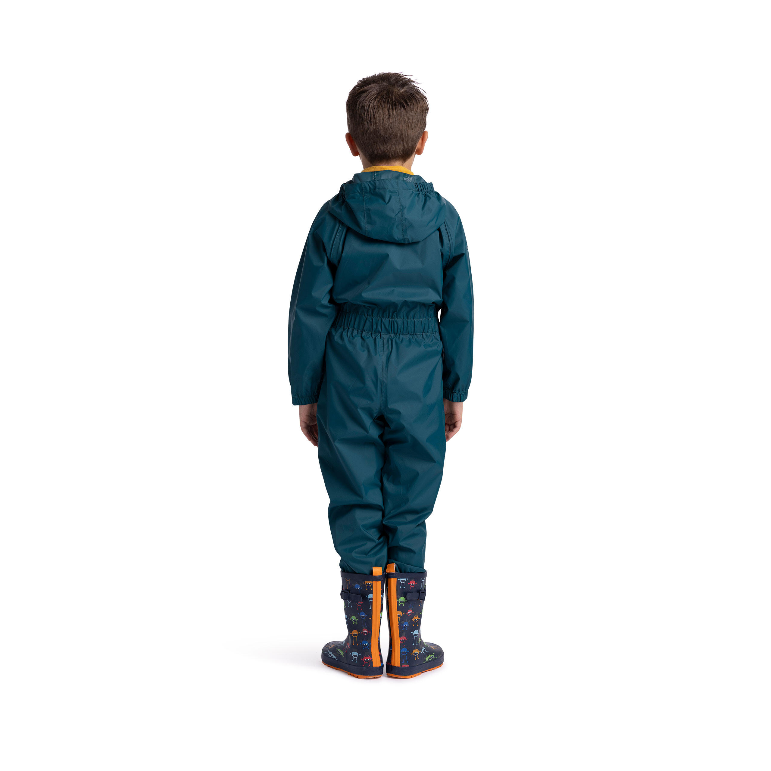 Trespass Babies Button – Tuta Intera Impermeabile Per Bimbi E Neonati, Blu Navy, Taglia 18/24 Mesi