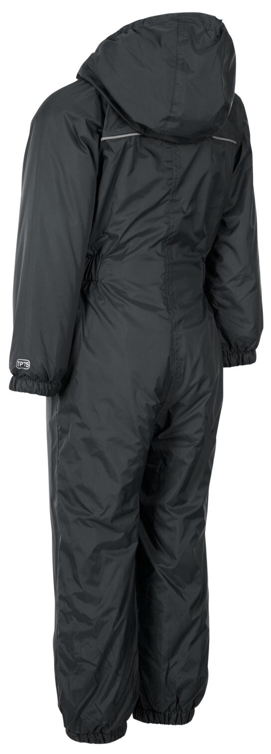 Trespass Dripdrop - Traje de lluvia para niño gris oscuro 2/2