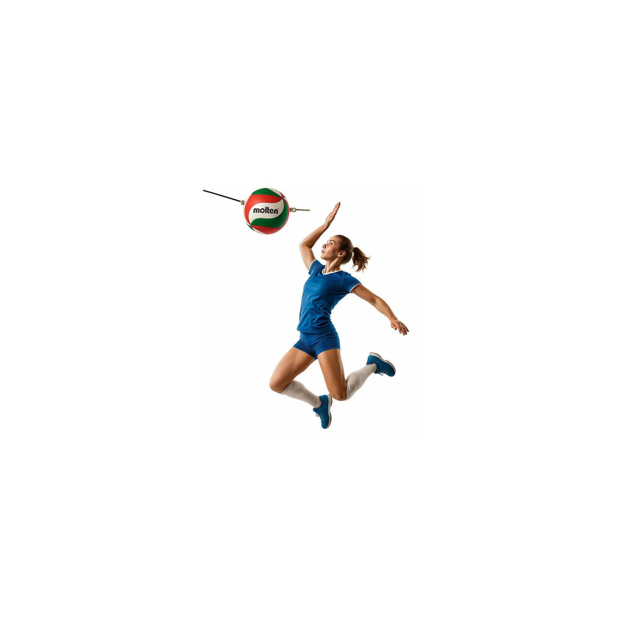 Minge volei Molten V5M9000-T speciala pentru antrenament, cu coarda