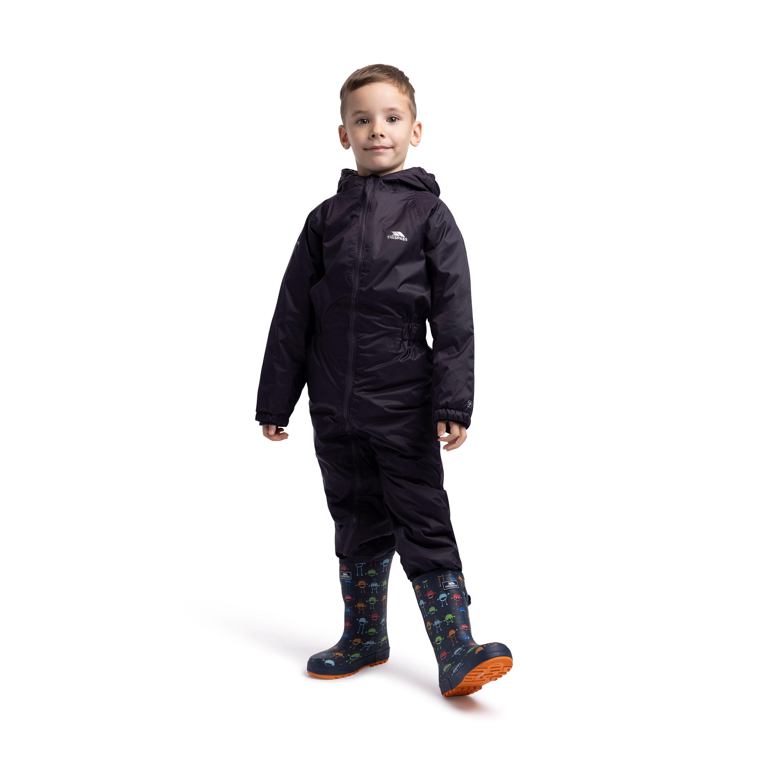 2058 Kinder regenpak waterdicht met capuchon 5/5