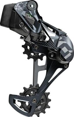 Sram x01 eagle axs 52 tands achterderailleur (zonder batterij) lunar grey