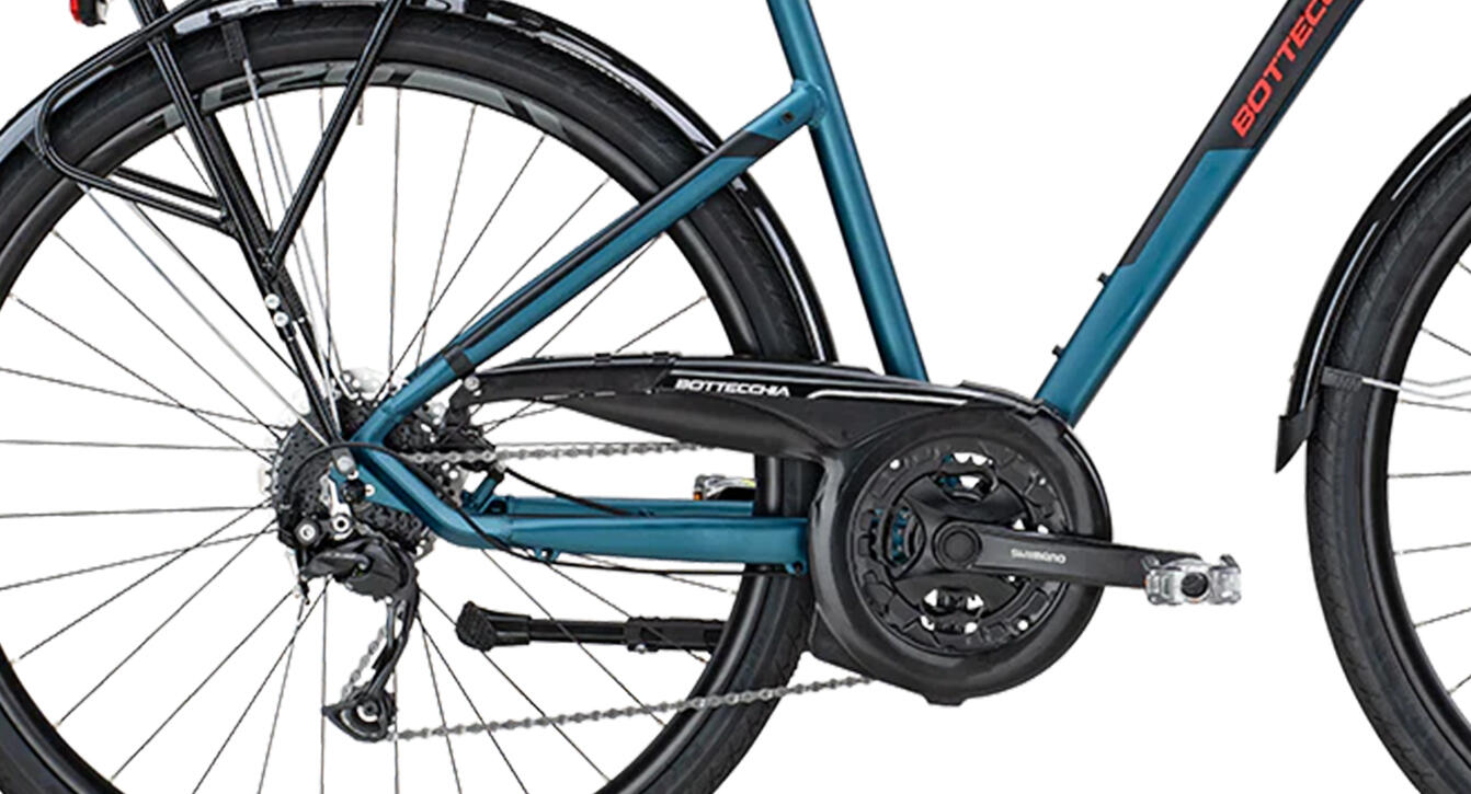 Stadsfiets 250 Trekking Urban FS Alivio 27V 3/4