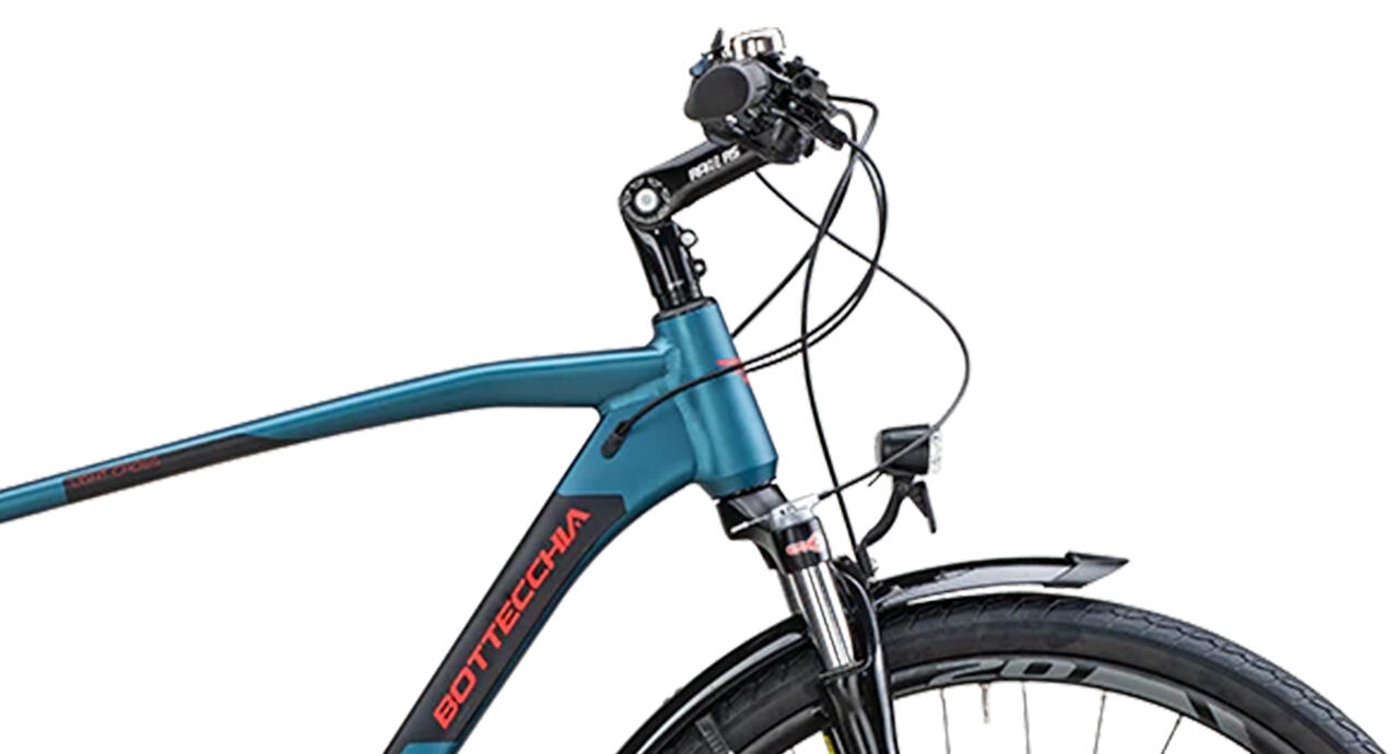 Stadsfiets 250 Trekking Urban FS Alivio 27V 2/4