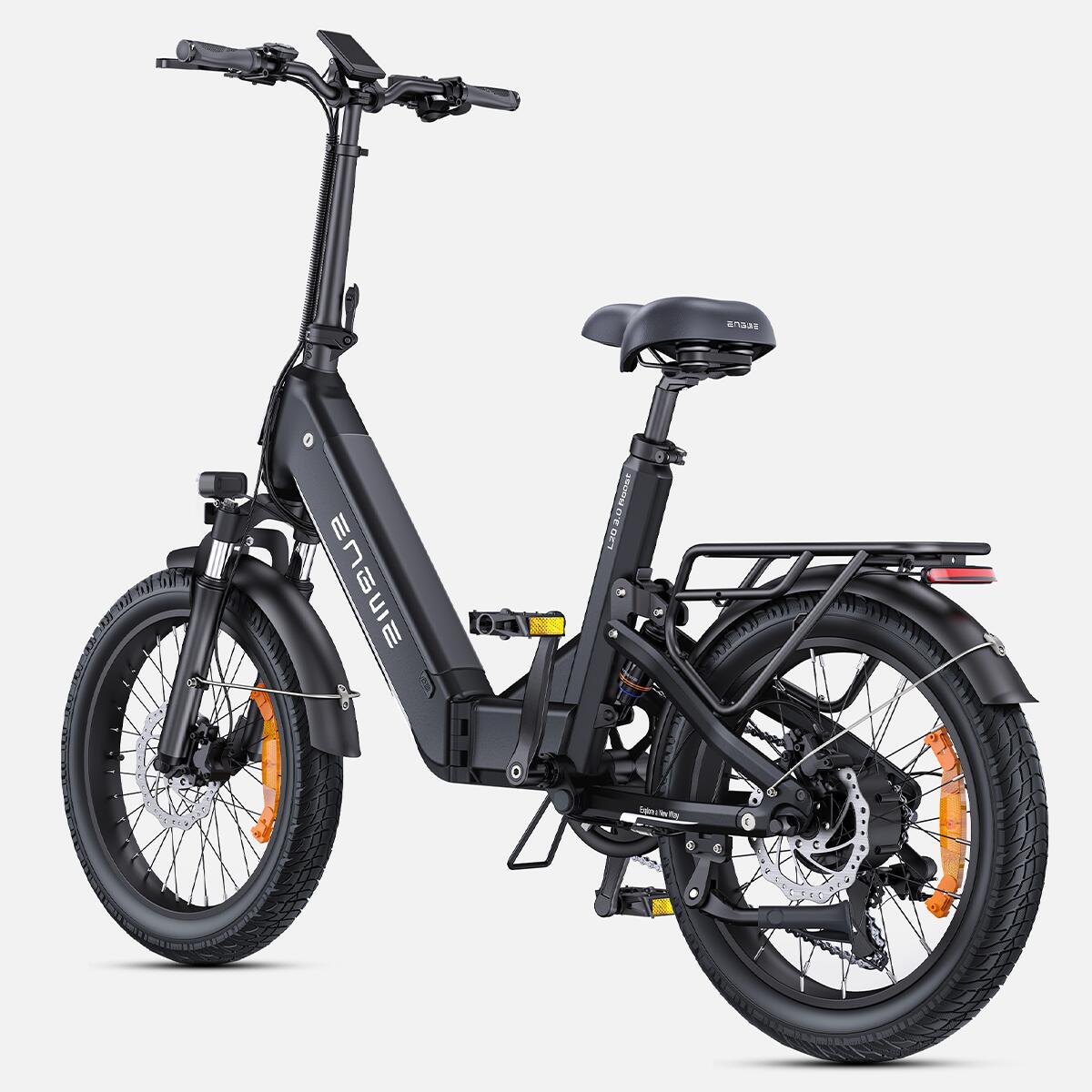 Bicicleta eléctrica compacta ENGWE L20 3.0 BOOST, par motor de 75 Nm 3/7