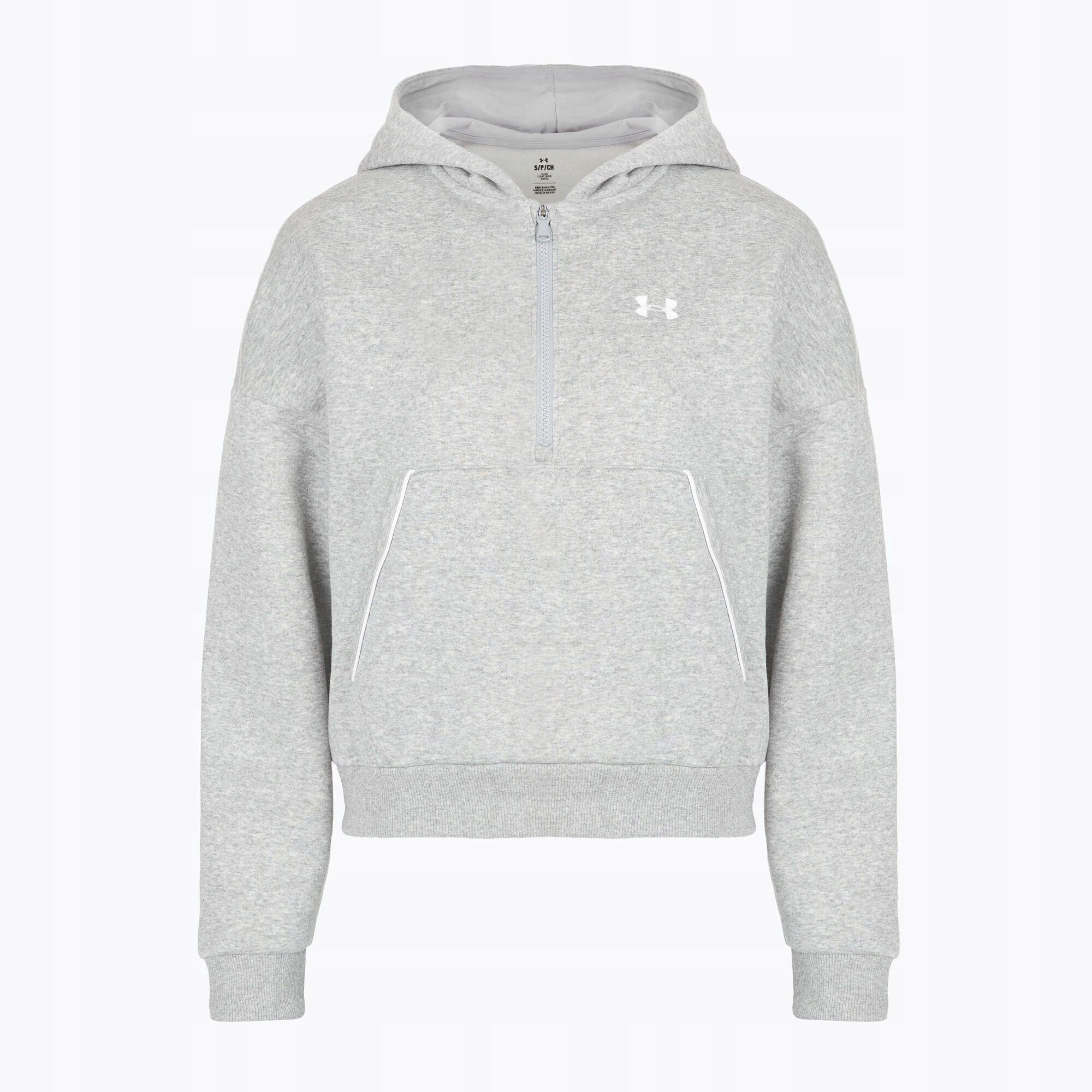 Under Armour Rival Fleece Piped HZ Kapuzenpullover 3/3