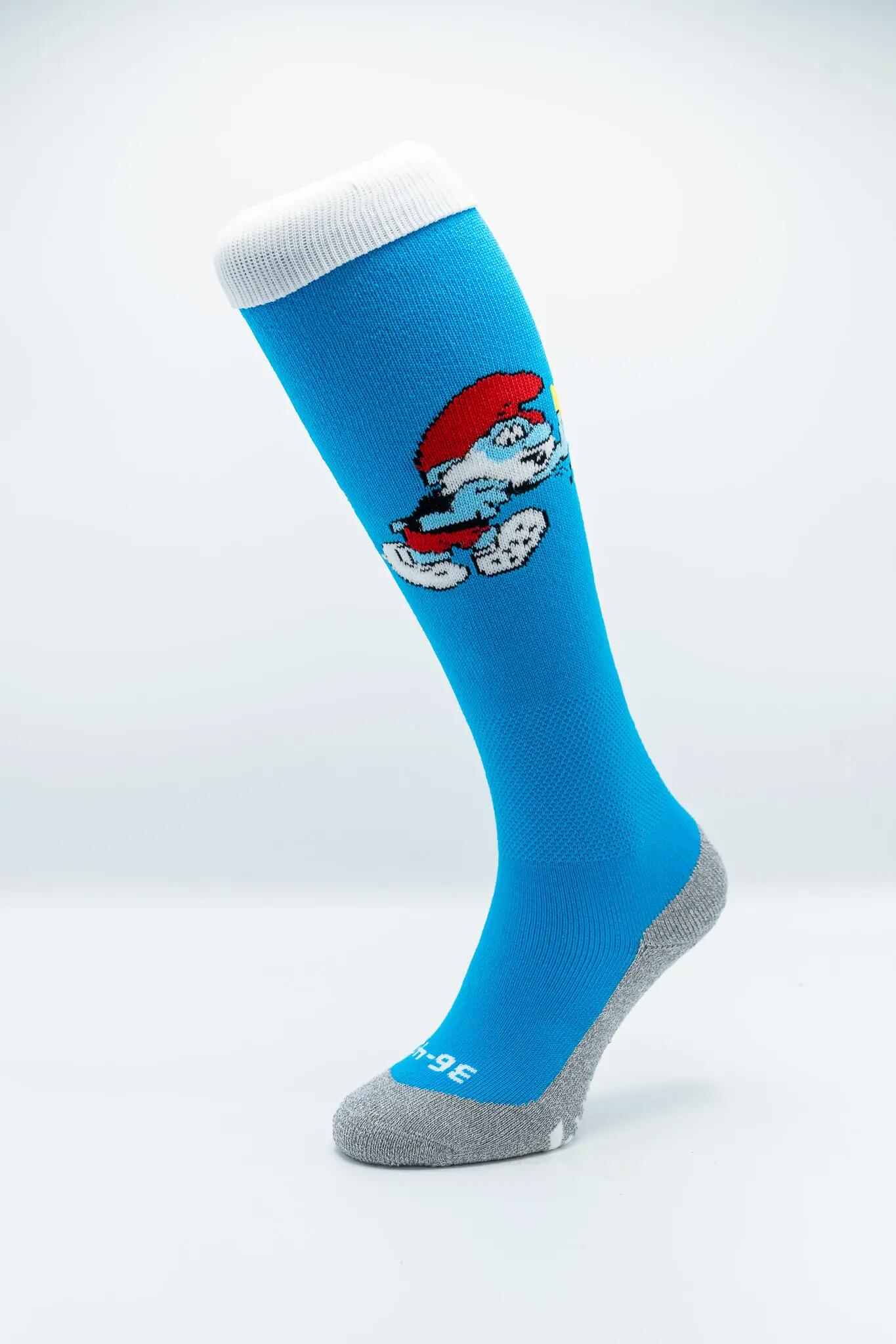 Hingly Lange Sportsokken Grote smurf Scheids 3/3