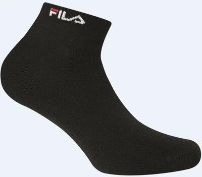 Fila sokken 3-pack bamboe uni zwart 35-38
