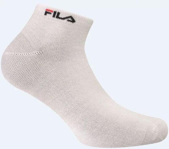 Fila Bambus-Socken 3er-Pack uni weiss