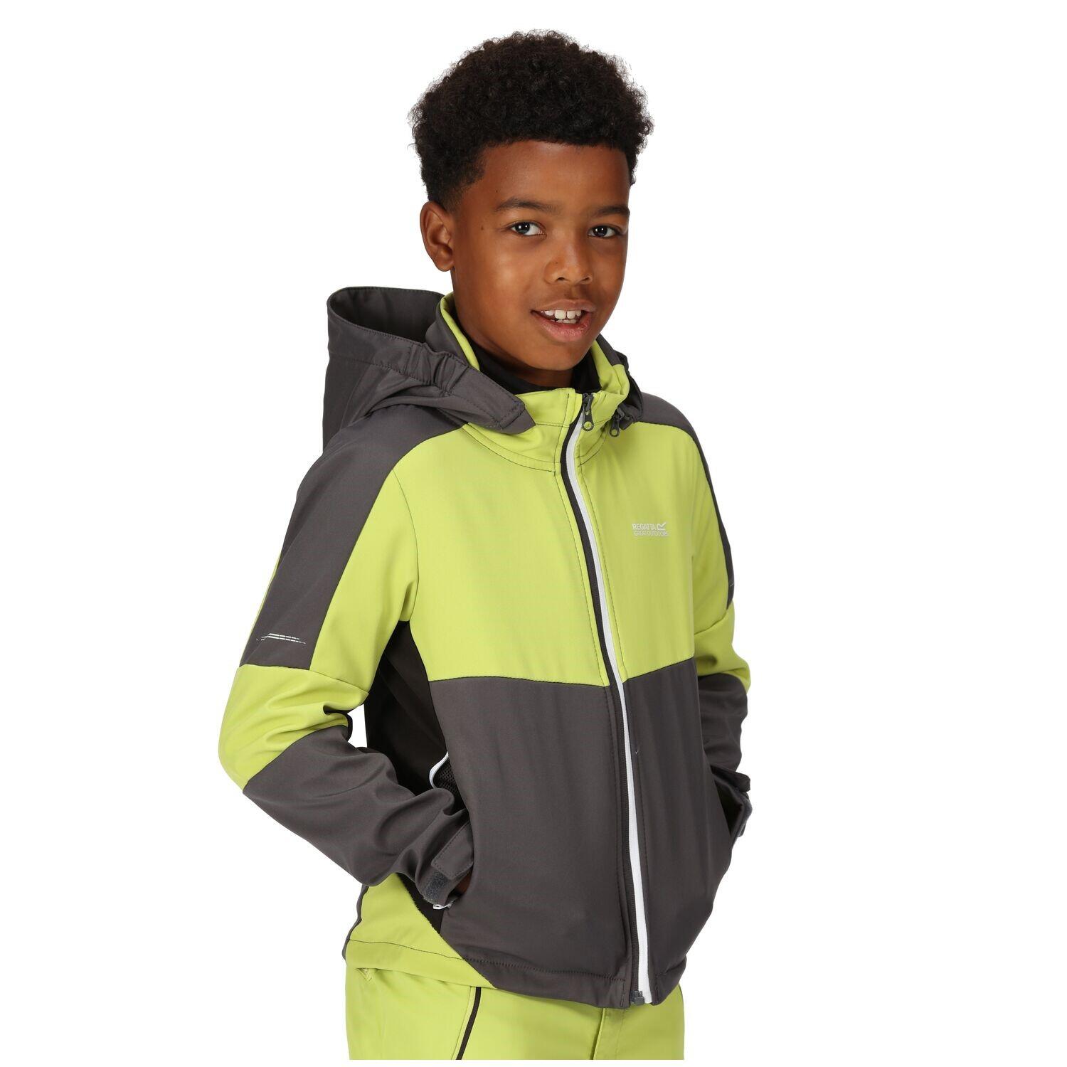 Acidity VI wandelfleece met hele rits voor kinderen 2/7