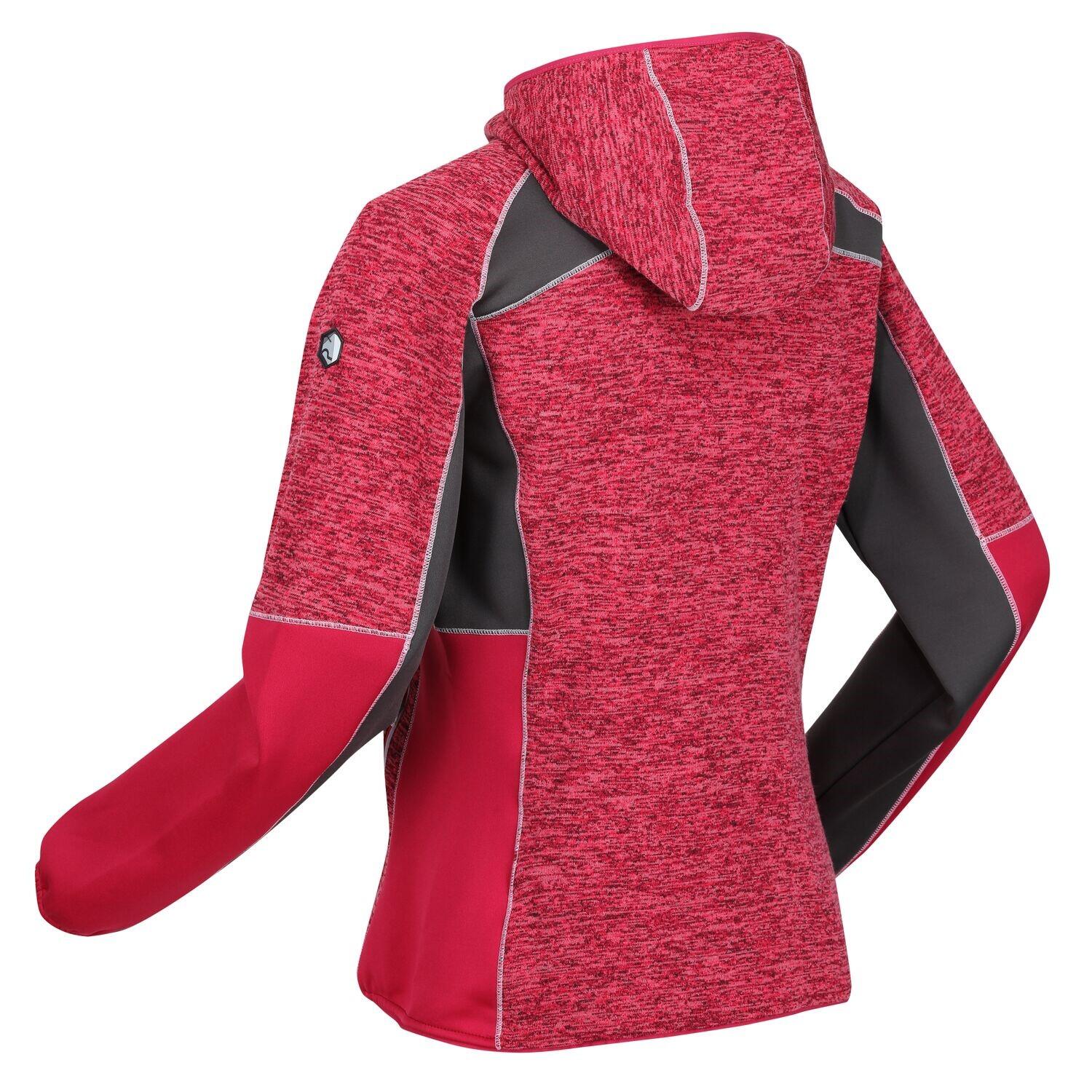 Regatta Strickfleecejacke Damen mit Kapuze 2/4