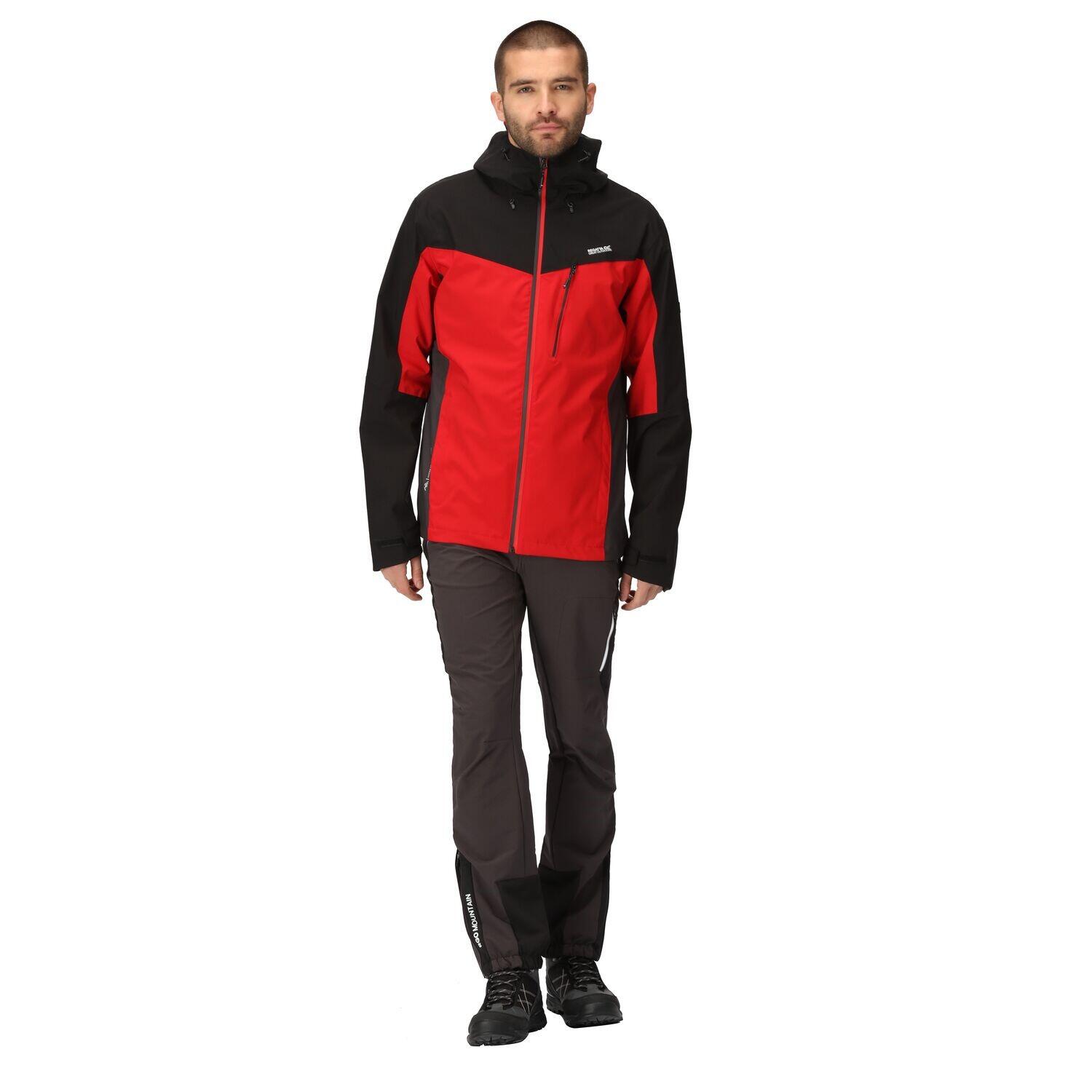 Regatta Birchdale Outdoorjacke Regenjacke Wasserdicht und Winddicht Herren 2/3