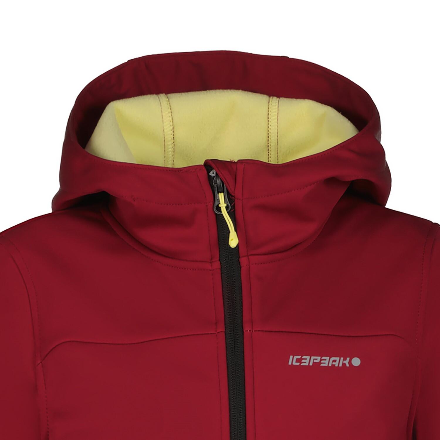 Icepeak Softshelljacke Mädchen Kleve Jr mit Kapuze 4/4