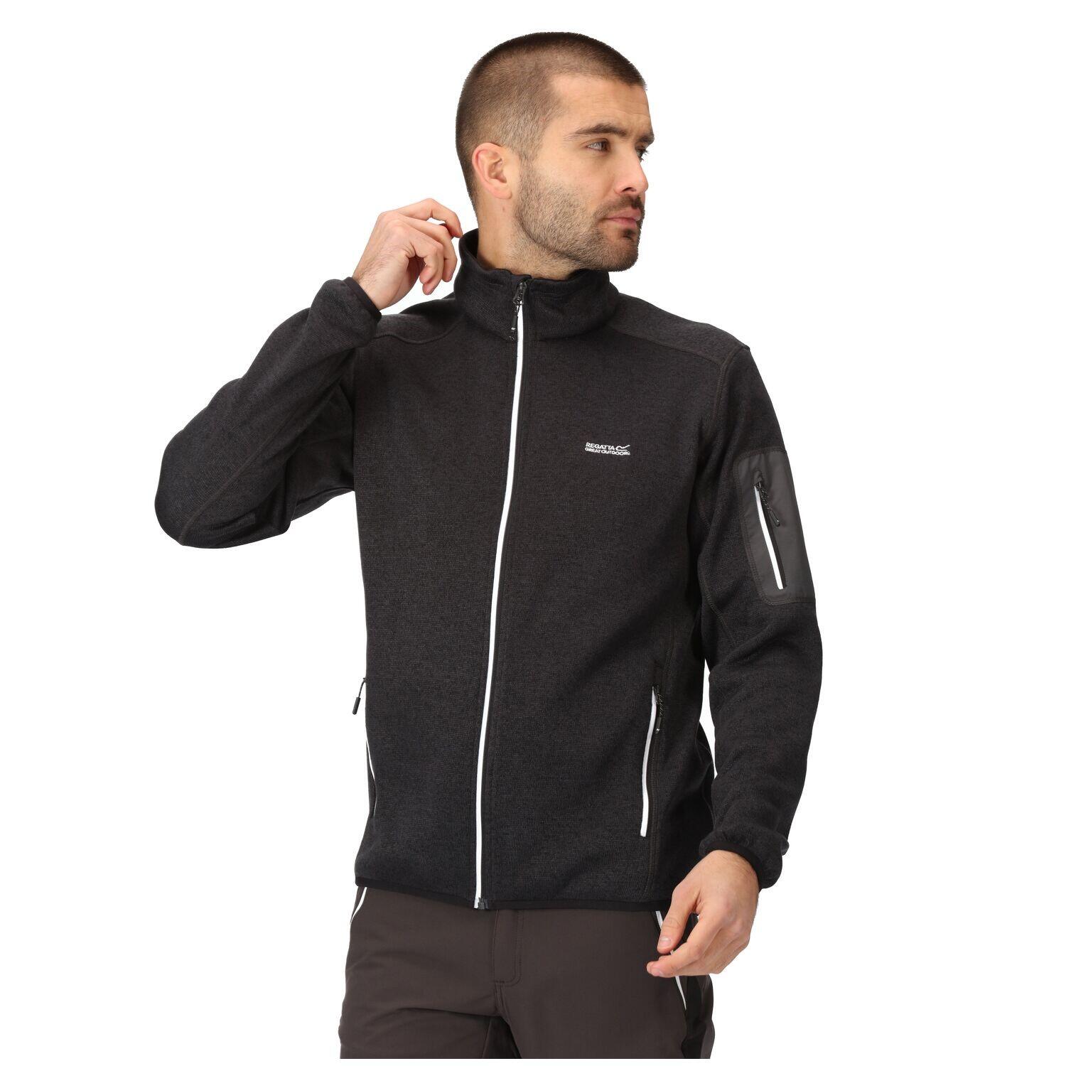 Regatta Newhill Strickfleecejacke / Fleecejacke für Herren 2/7