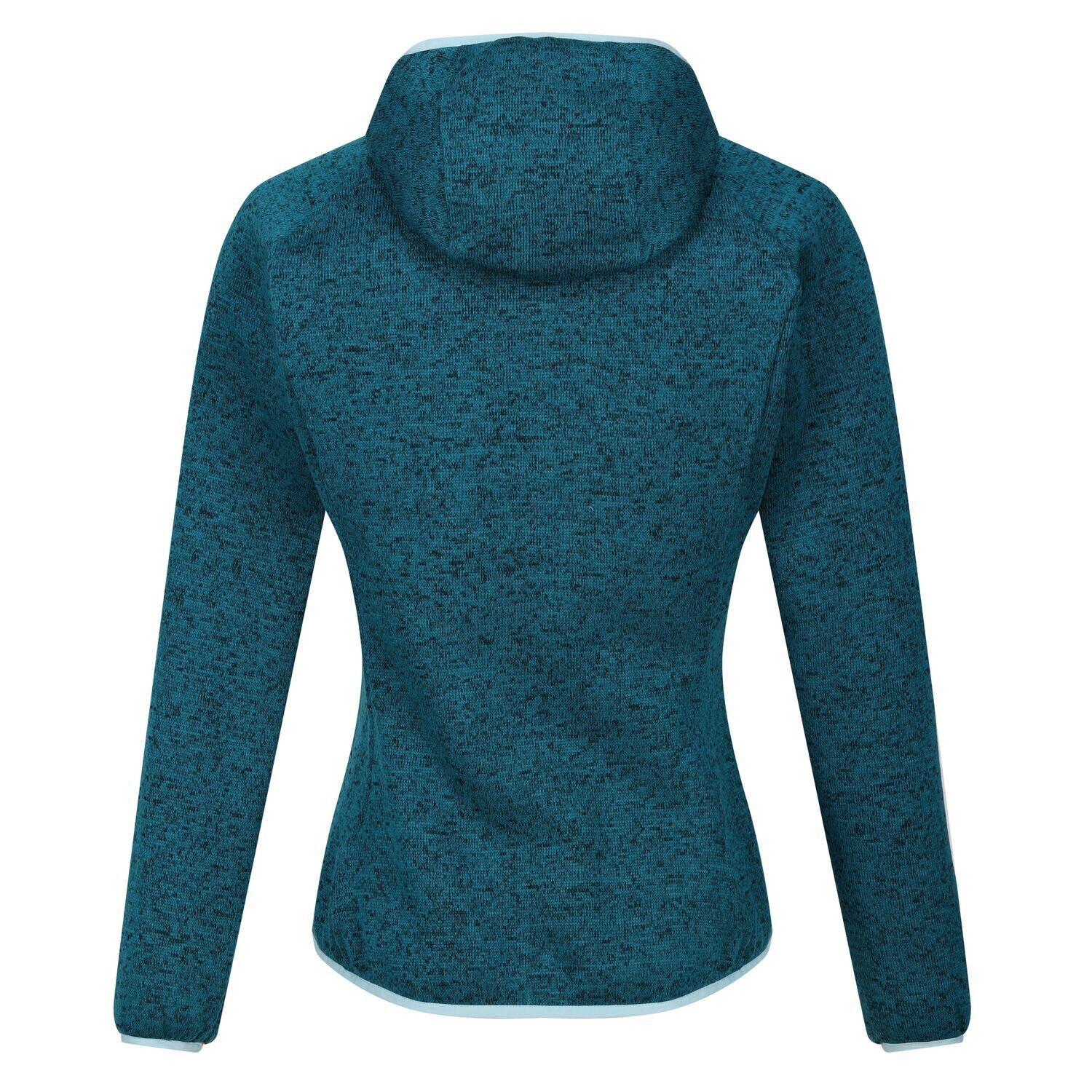 Regatta Hood Newhill Strickfleecejacke Damen mit Kapuze 2/6