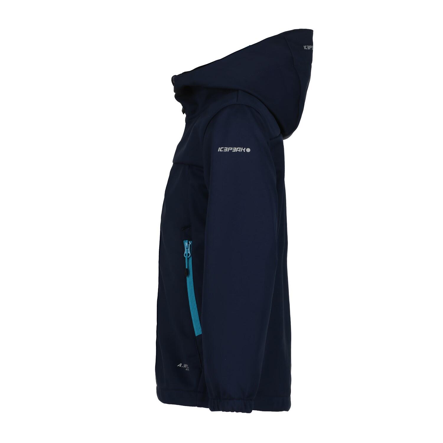 Icepeak Kline Softshelljacke Kinder Jr mit Kapuze 3/3