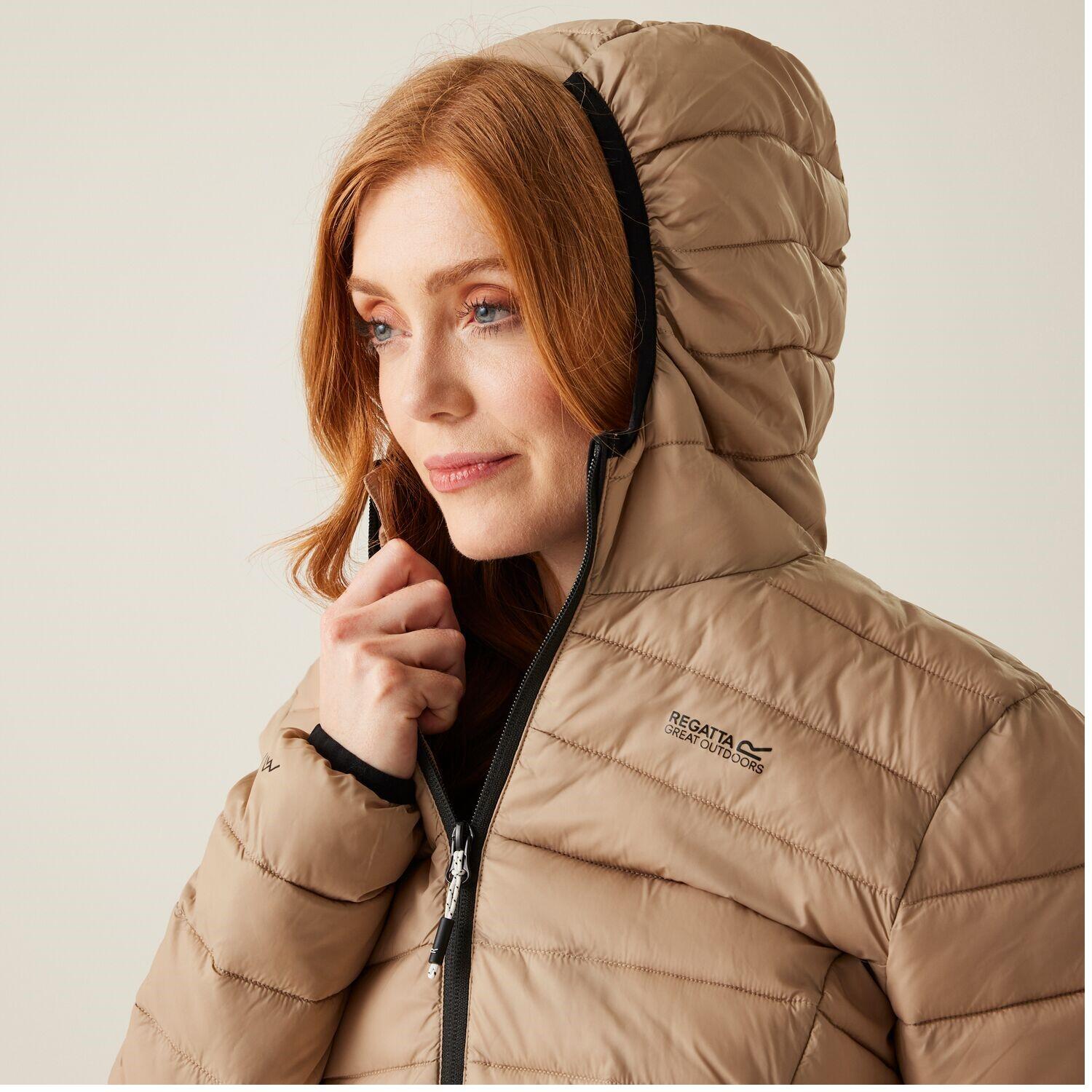 Regatta Marizion Steppjacke für Damen mit Kapuze 2/7