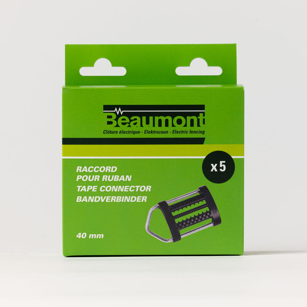 5 Raccords pour ruban 40 mm BEAUMONT 2/4