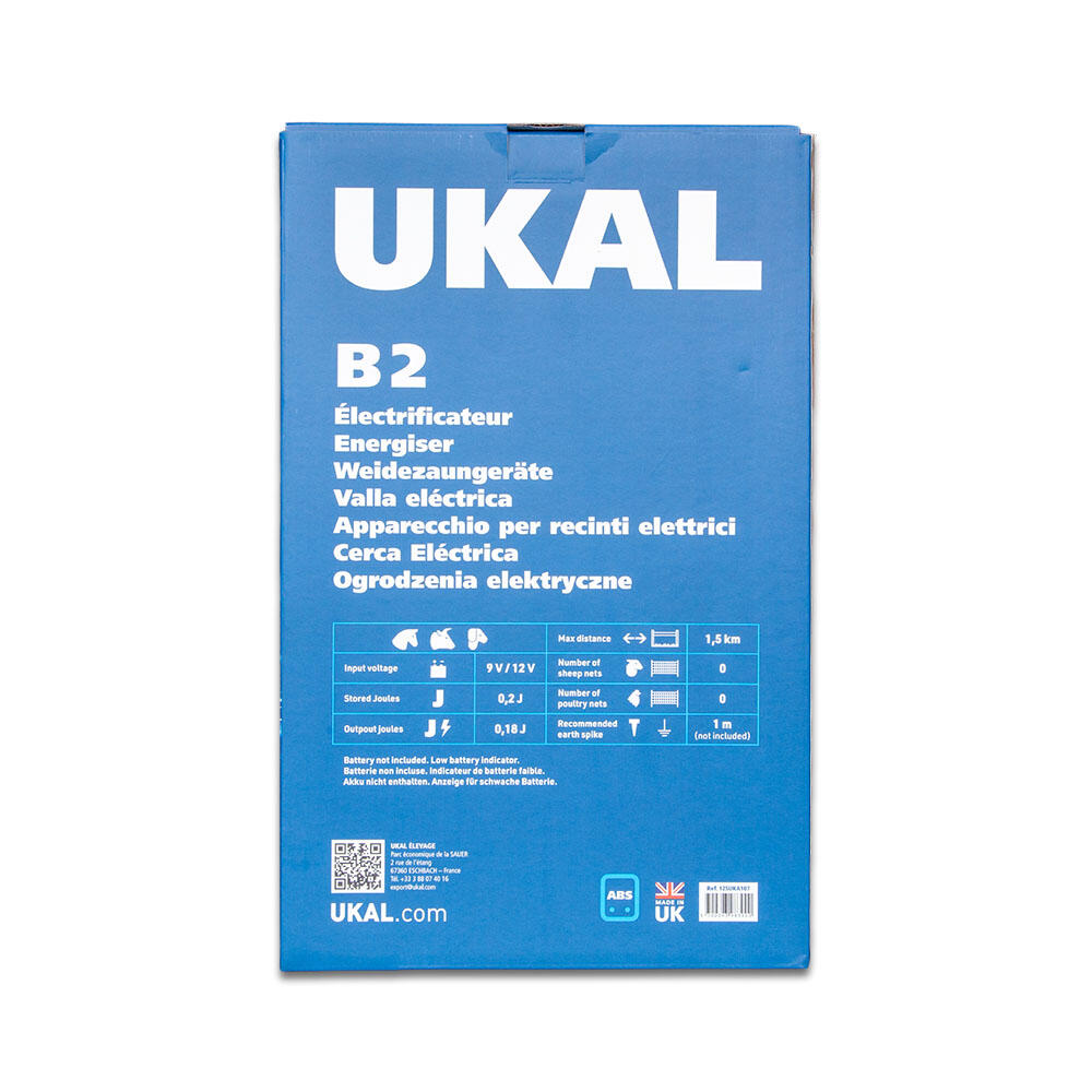 Fence accessory post battery and battery Ukal B2 7/7