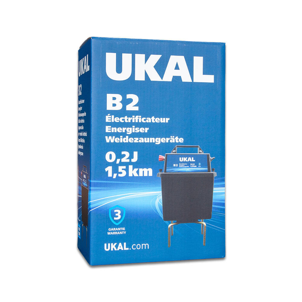 Fence accessory post battery and battery Ukal B2 5/7