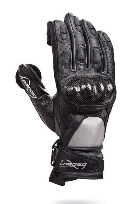 Leather Race Longboard Slide Gloves 2/7