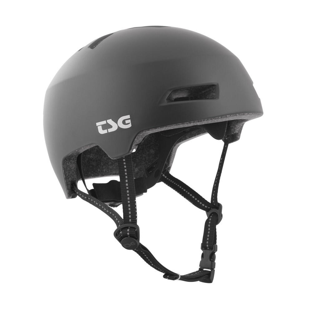 TSG Status Solid Satin Black Helm L/XL 6/7