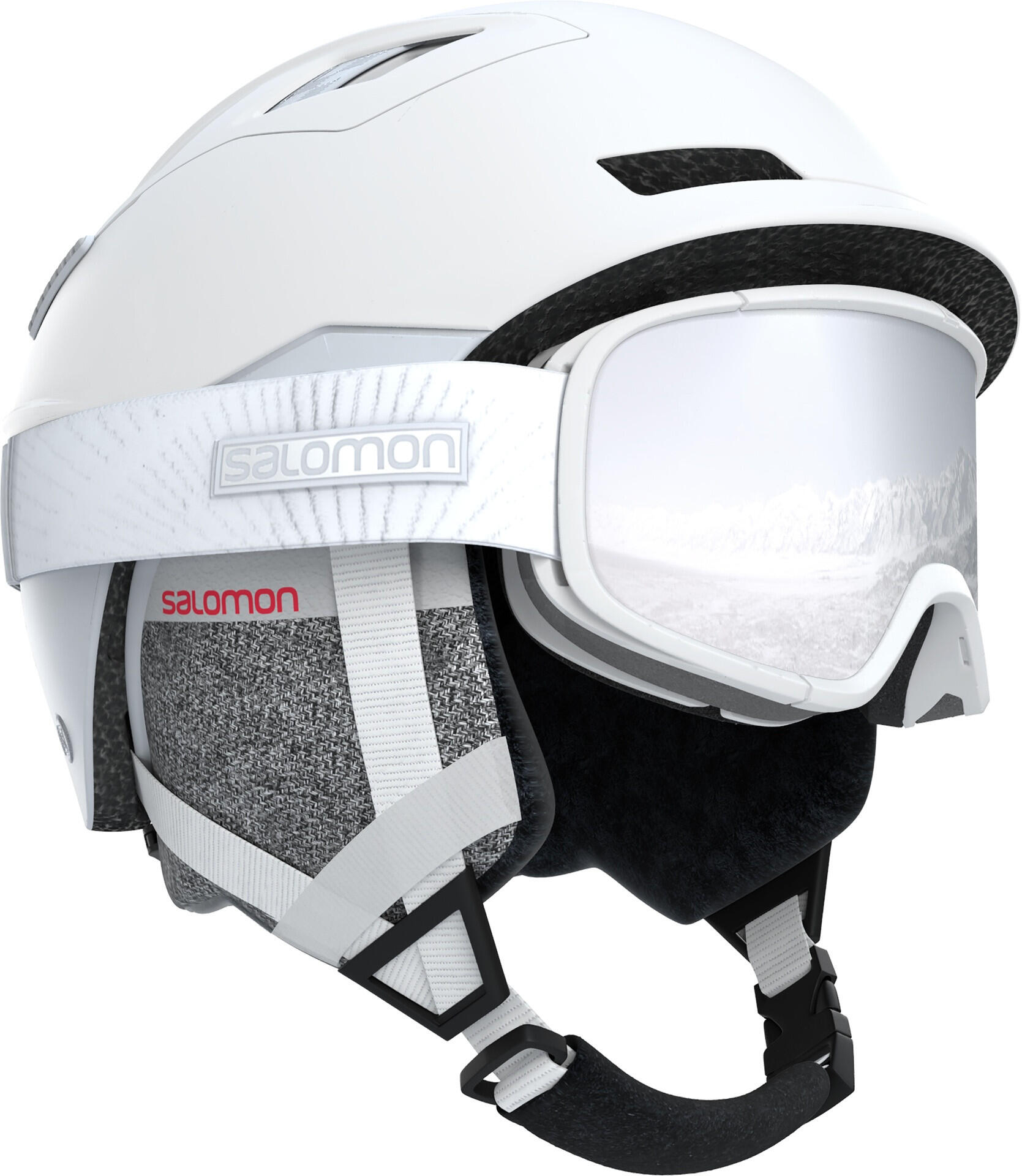 Salomon Ski helmet QST Charge W Mips White Pop 2021 2/7