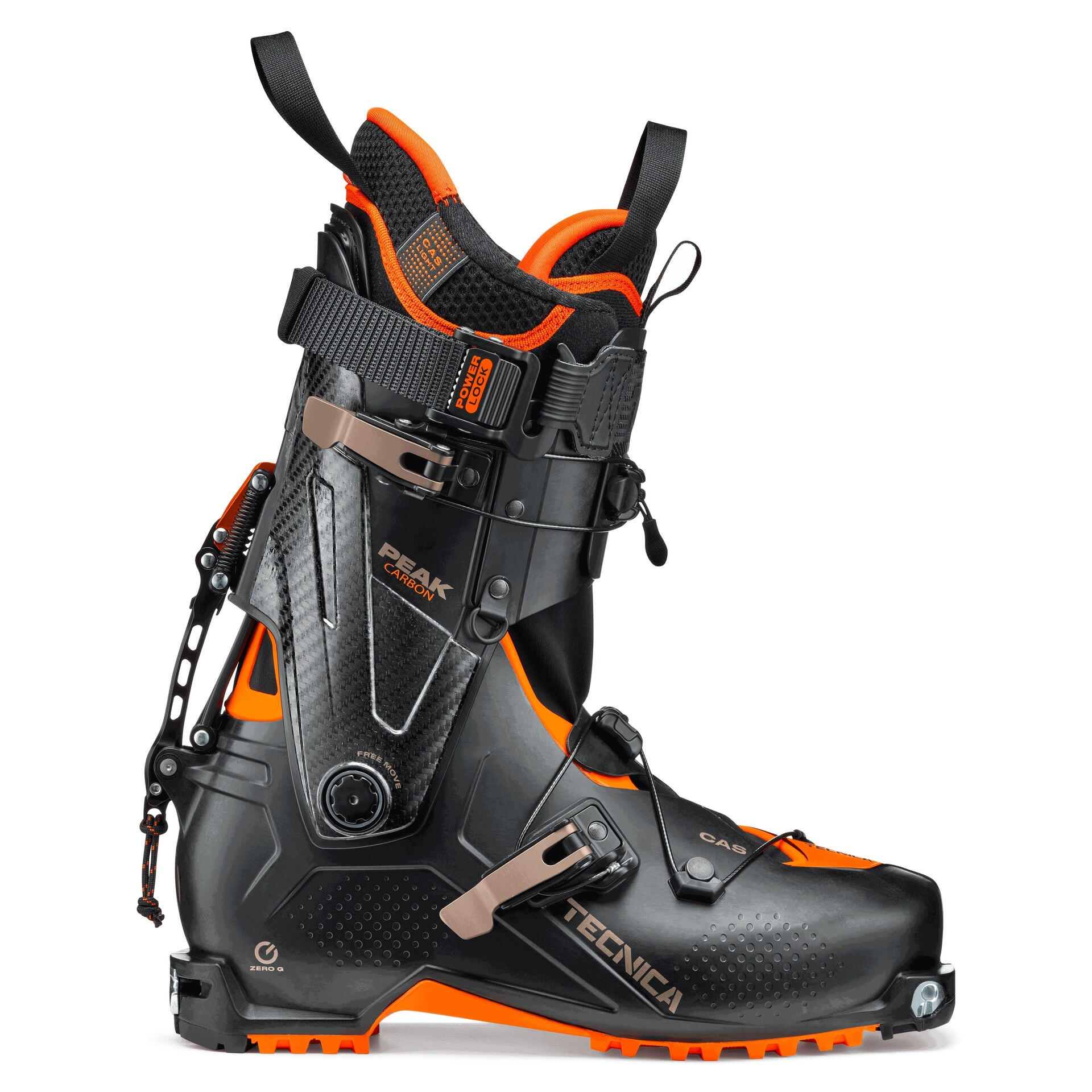 Chaussures De Ski Zero G Peak Carbon Black/titanium Homme 5/7