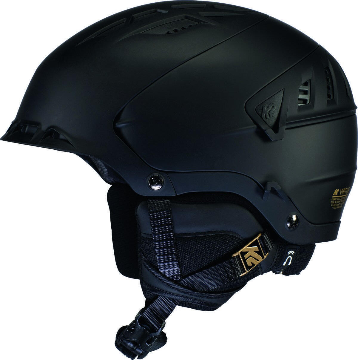Ski Helmet K2 Virtue Black 2025 2/7