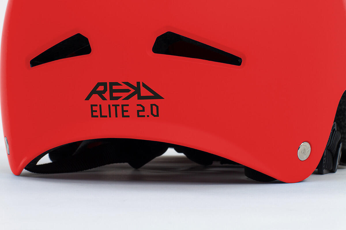 REKD Casque Elite 2.0 Rouge- Taille L 7/7