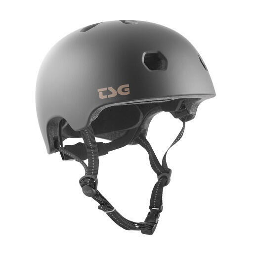Casco TSG Meta Solid Negro Satinado S/M 6/7